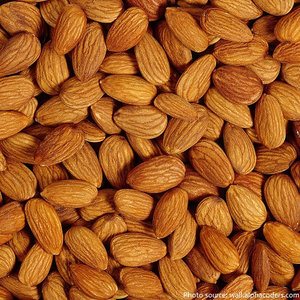 เมล็ดอัลมอนด์ badam แบบดิบเมล็ดอัลมอนด์ออแกนิคโภชนาการสูงออร์แกนิก - Product Image 2