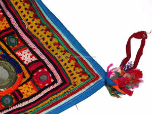 La mejor decoración tradicional de alta calidad para el hogar, tapiz de algodón artesanal Toran para colgar en la puerta india, colección de precios al por mayor - Product Image 4