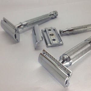 มีดโกนแบบบิดเปิดพร้อมใบมีดสองคม รุ่นคลาสสิก วินเทจ - Product Image 1