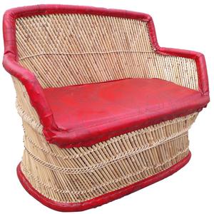 Juego de sofá de lujo para exteriores 2024, silla de buena calidad, muebles de cuero de lujo para sala de estar para Villa Park, Material de bambú duradero hecho - Product Image 6