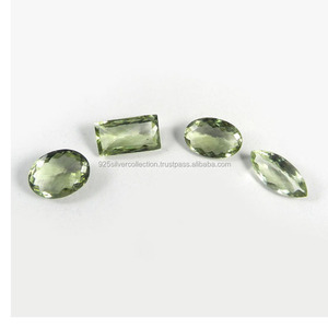 มาร์คีส์ตัดพลอยอเมทิสต์สีเขียว,มรกตตัดและรูปไข่ตัดอัญมณีกึ่งมีค่า - Product Image 2