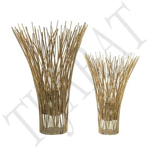 Modern Design Restaurant Table Flower <b>Vase</b> for Hotel & Wedding Decoration Iron Metal Material - Product Image 4