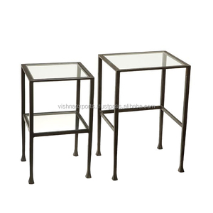 Table meuble de rangement, lot de 2 pièces, corbeille pour magasins de détail - Product Image 1