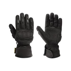 Guantes Tácticos de Protección Negros, Equipo para Exteriores, Piel de Vacuno Anilina, Ligeros, KOKAL, Tallas S-XL, Paquete - Product Image 1