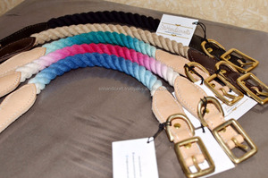 Collier pour chien en corde de coton naturel de haute qualité |   Collier pour chien en corde tressée |   Colliers pour chien en cuir et en corde - Product Image 4