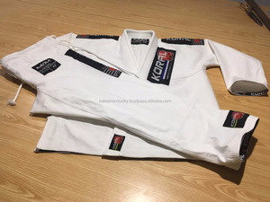 Venta al por mayor personalizado 450gsm perla tejido Judo Gi BJJ Kimono ropa de artes marciales - Product Image 4