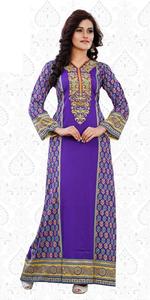 Caftan imprimé fantaisie, de l'inde - Product Image 6