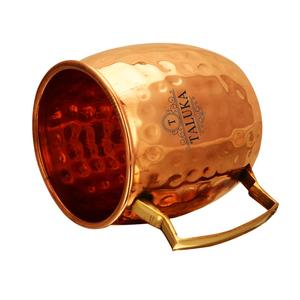 Hot Selling Copper Moscow Mule <b>Mug</b> Nickel Plated With Brass Handle Moscow Mule Copper <b>Mugs</b> - Product Image 3