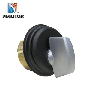 Cilindro de mortaja para puerta de escaparate, Pulgar de zinc apto para Adams Rite - Product Image 4
