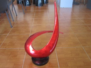 Buffalo Design Home Decoration Sculpture Elegant <b>Lacquerware</b> Item - Product Image 2