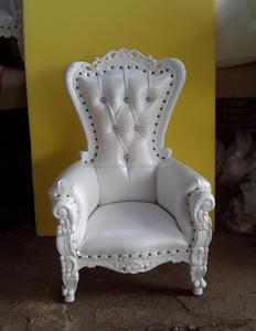 เก้าอี้หนังโบราณสไตล์วิคตอเรียน แบบมีพนักพิง ทรงสูง ทันสมัย เหมาะสำหรับเด็ก ห้องนั่งเล่น ห้องนอน ห้องทำงาน โรงแรม บาร์ งานแต่งงาน เฟอร์นิเจอร์พักผ่อน - Product Image 1