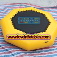 Plateforme de saut gonflable rembourrée Sungear, trampoline aquatique