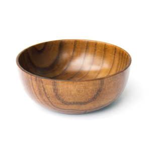 Cuenco de madera de acacia para servir frutas o ensaladas Nuevo diseño Cuenco de forma redonda de madera maciza personalizado - Product Image 6
