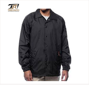 Nueva chaqueta de invierno a prueba de agua personalizada de talla grande bordada resistente al viento chaqueta en blanco al por mayor - Product Image 1