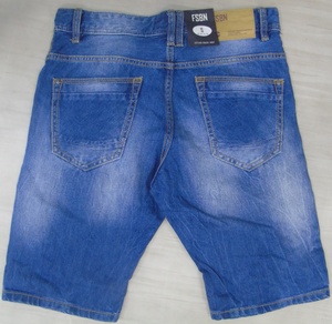 Pantalones vaqueros elásticos para hombre, Shorts ajustados de verano, Bermudas, lote de ropa sobrante, con etiquetas de marca - Product Image 3