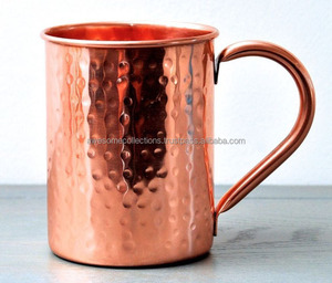 Latest Design 100% Pure <b>Handmade</b> Moscow Mule Copper <b>Mugs</b> Hammered Beer Mule <b>Mugs</b> Beverage Serving Unique Gifting Hot Arrival - Product Image 3