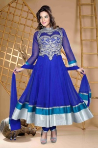 Matériel Salwar indien avec imprimés, Kameez-2018 crêpe, vente en gros, livraison gratuite - Product Image 3