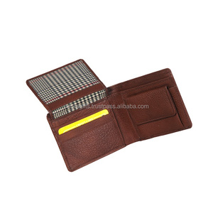 Portefeuilles modernes en cuir pour hommes les plus vendus en cuir véritable nouveau design avec plusieurs poches pour cartes 2024 - Product Image 1