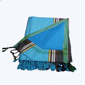 Toalla Kikoy de alta calidad 100% OEM hermoso patrón de rayas con toalla de rizo personalizar tamaño y proveedor de diseño en India - Product Image 5