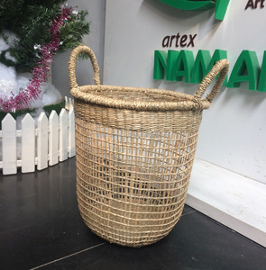 wicker laundry basket from vietnam