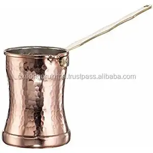 Ả Rập Vintage Thổ Nhĩ Kỳ Rèn Đồng Coffee Pot Với Thiết Kế Xử Lý Bán Buôn