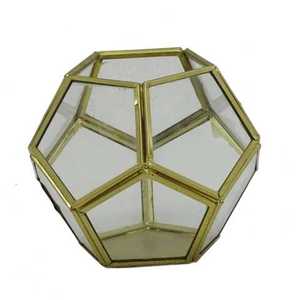 Decoración navideña para el hogar, farol de vela de filigrana con vidrio, nuevo diseño - Product Image 6