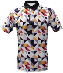 Polo de talla grande para hombre, camisetas con estampado, camiseta de tela 100% de algodón y licra, superventas al por mayor - Product Image 1