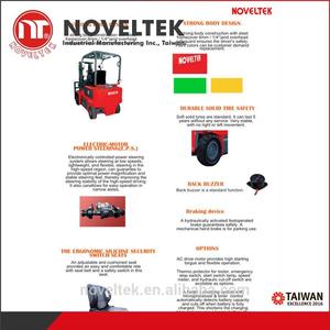 Garantie Alimentation par batterie à quatre roues AC Dépanneuse à fourche à batterie électrique de 2 tonnes - Product Image 5