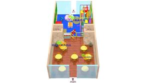 Patio interior de 90 metros cuadrados con diseño personalizado para escuelas y centros comerciales - Product Image 2