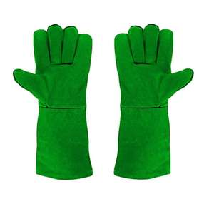 Custom Made TIG <b>Welding</b> <b>Gloves</b> Cow Split Leather Winter Work <b>Gloves</b> - Product Image 1