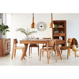 Silla de Madera Maciza India/Silla de Comedor de Palisandro Natural - Product Image 3
