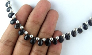 Piedras preciosas de cuarzo ahumado Natural, joyería de moda con facetas de pera, collar, cuentas de joyería de alta calidad, 38 piezas - Product Image 4