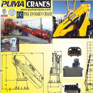 Grue hydraulique de pont de la mer, pmma 100 - Product Image 2