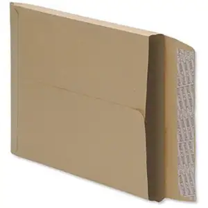 Прочные коричневые конверты с ластовицей Manilla A4 115 г/м2, плотное расширение