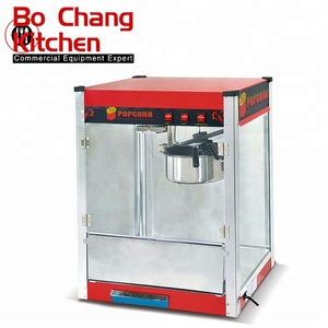 Máquina de palomitas de maíz eléctrica industrial comercial y máquina para hacer aperitivos en tiempo de película - Product Image 2