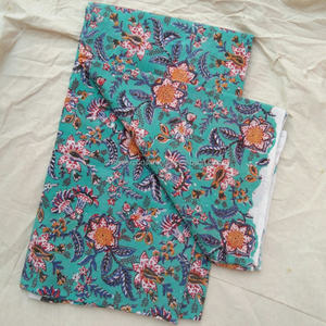Wholesale Design Hand Block Printed Cotton Fabric <b>for</b> Home Bedding Furnishing, Garments & <b>Bags</b> Accessories Printed Raw Material - Product Image 1