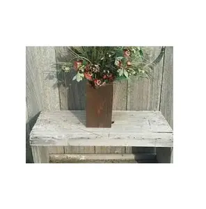 Petit vase à fleurs en bois de couleur naturelle, de grande qualité, fait à la main, ustensiles de table décoratifs et taille personnalisée