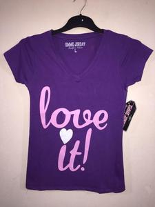 100% Export Quality Branded Label Women's Cotton T-Shirt S-XL Short Sleeve Front Printed Fancy Design for Spring Season - Product Image 5
