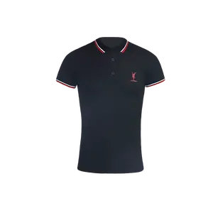 % 100% Pamuk Özel Golf Gevşeme Polo T-Shirt Şirket Baskı Ve Işlemeli Logo Yüksek Kalite Kısa Kollu Iş üniforma