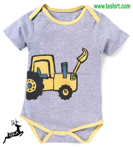 Hot sale organic cotton baby infant newborn clothing baby romper 100%cotton baby wholesale bodysuit kids romper jumpsuit tirupur - Product Image 2