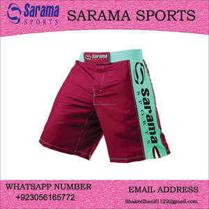 กางเกงขาสั้น MMA แบบระเหิดกางเกงขาสั้นผ้าสแปนเด็กซ์กางเกงมวยไทยดีไซน์ใหม่ - Product Image 2