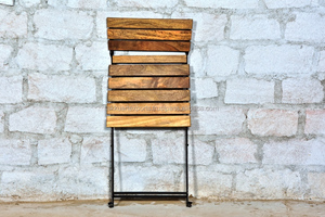 Silla de Comedor Plegable de Metal Industrial Más Vendida con Diseño Impermeable para Uso en Restaurantes y Cocinas - Product Image 5