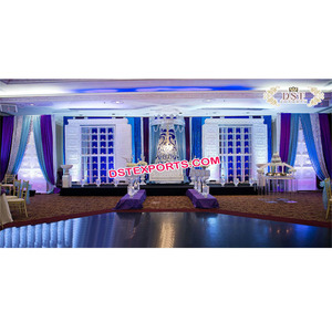 Superbes cadres arrière brillants pour décor de mariage canadien pour décoration de coulisses de mariage - Product Image 1
