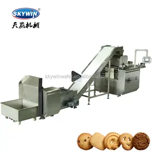 Автоматическая машина для производства печенья, машина для производства печенья, экструдер, линия по производству печенья, машина для окунания печенья Pretzel