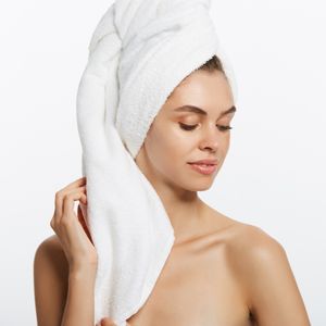 Promotional Turkish Cotton Drying Hair <b>Towel</b> Turban Cotton Turkish <b>Towel</b> with Your Customized Size and Colors Wholesale in India - Product Image 6