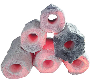 Briquette de noix de coco à combustion longue Briquette de charbon blanc de bois dur d'usine du Vietnam motif rond pour narguilé et shisha - Product Image 2