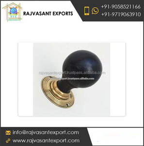 Bouton de porte en bois et laiton de Style victorien pour cuisine chambre hôtel extérieur école entrepôt utilisation pour tiroirs commodes - Product Image 2