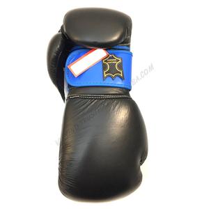 Guantes de boxeo de cuero Real de la mejor calidad, Logo personalizado, vaca oculta, 12oz, 14oz, 16oz, bolsa de combate para trabajar - Product Image 5