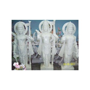 Estatua de Lord Darbar Ram blanco - Product Image 1