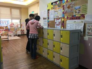 Daycare Plastic Locker with Combination lock - Product Image 6